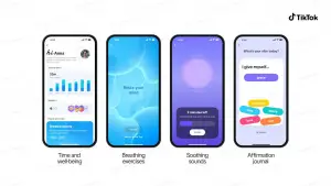 Fitur waktu dan kesejahteraan baru TikTok. (Sumber: TikTok)