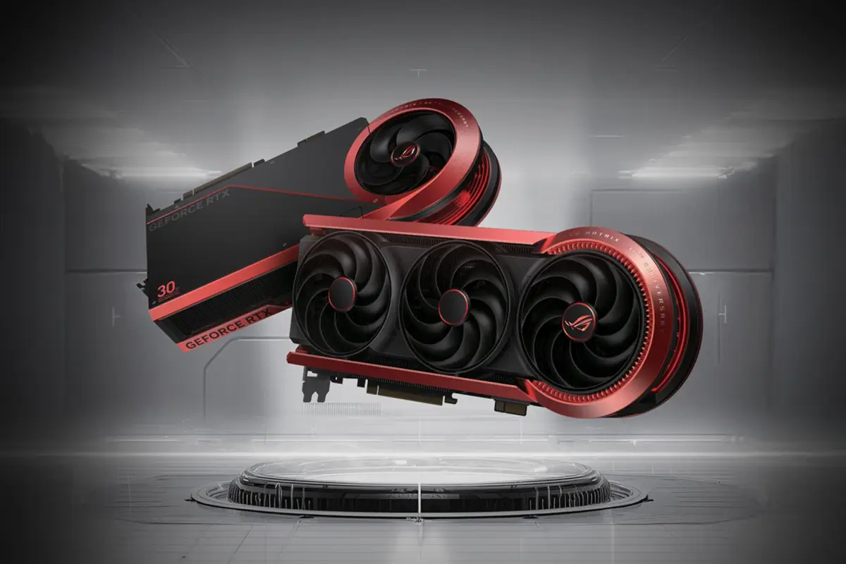 ASUS ROG Matrix GeForce RTX 5090 - ASUS Graphics Cards 30th Anniversary Edition. (Sumber: ASUS)