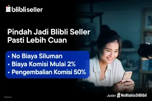 Keuntungan menjadi pedagang di platform Blibli. (Sumber: Blibli)