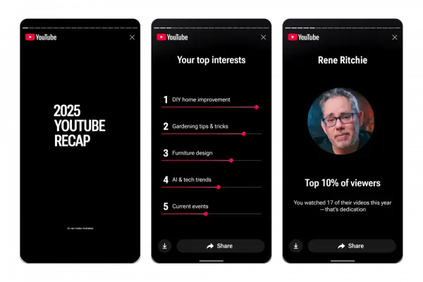 Youtube Recap: Ungkap Daftar Tren Teratas 2025