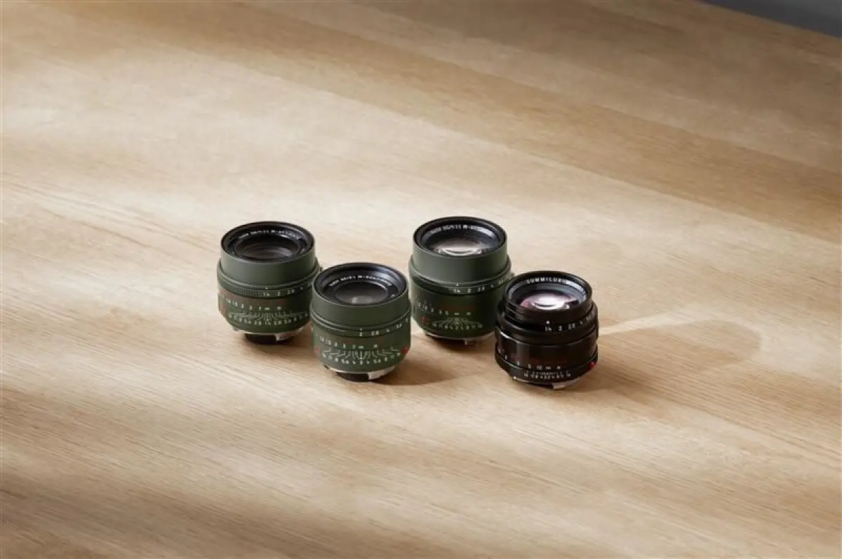 Empat lensa Leica M tersedia sebagai varian produk yang diidamkan. (Sumber: Leica)