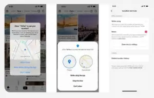 Tampilan umpan terdekat (nearby feed) di TikTok. (Sumber: TikTok)