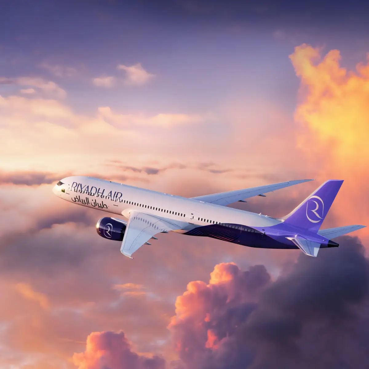 Ilustrasi Riyadh Air.