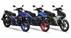 Yamaha MX King 150 dengan warna-warna baru. (Sumber: Yamaha)