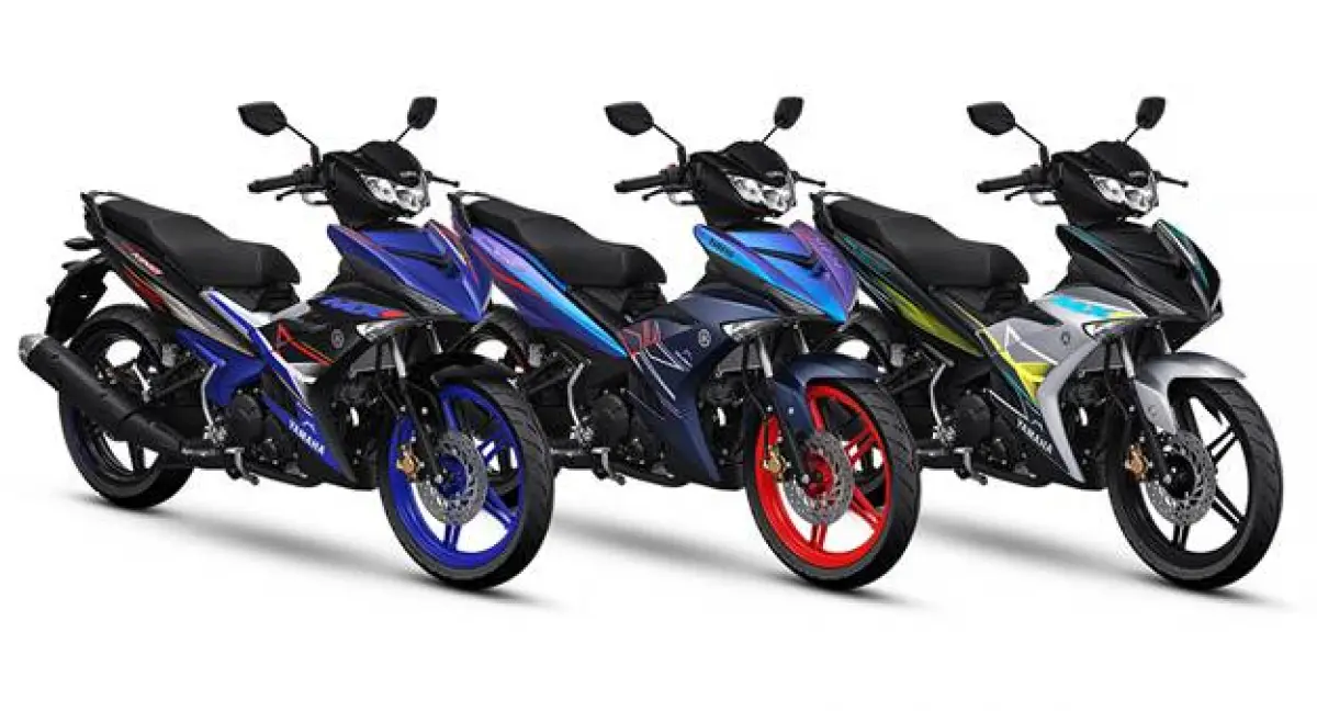 Yamaha MX King 150 dengan warna-warna baru. (Sumber: Yamaha)
