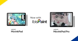 IbisPaint X tersedia di Wacom MovinkPad dan Pro. (Sumber: Wacom)