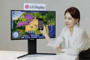 LG hadirkan layar panel OLED strip RGB. (Sumber: LG)