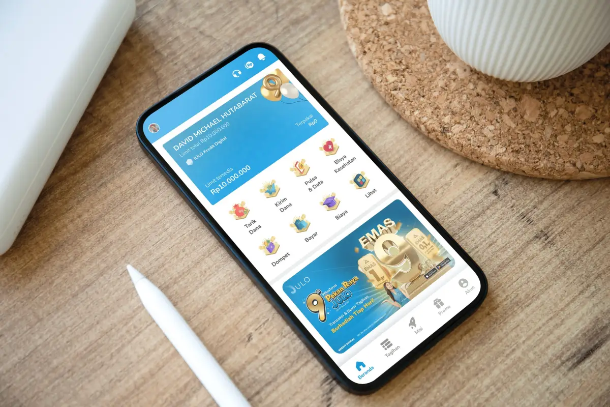 Julo merayakan hari ulang tahun yang ke-9. (Sumber: dok. julo)