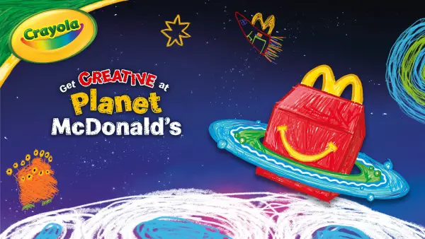 McDonald's x Crayola Hadirkan Menu Happy Meal Khusus
