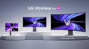 Tiga monitor gaming LG UltraGear Evo. (Sumber: LG)