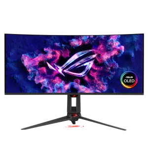 ASUS ROG Swift OLED PG34WCDN. (Sumber: ASUS)