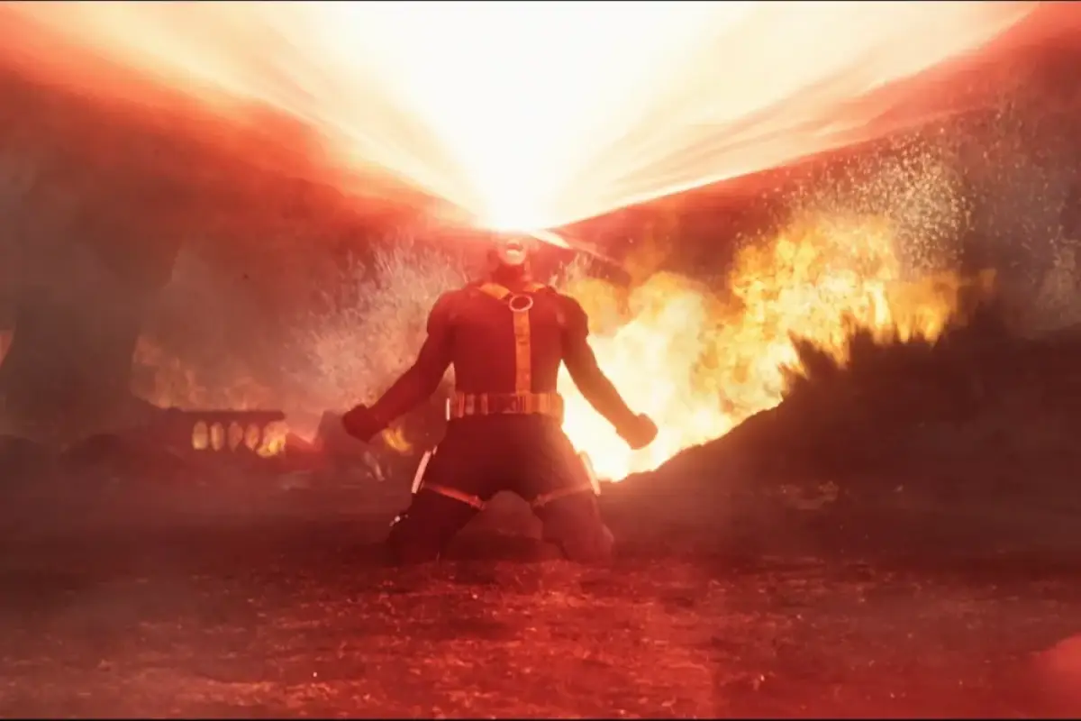 James Marsden sebagai Cyclops dalam teaser Avengers: Doomsday terbaru. (Sumber: Marvel)