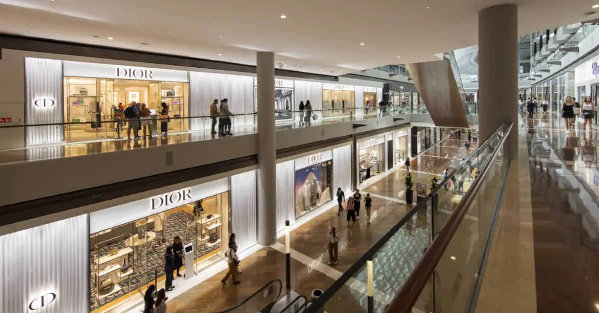 The Shoppes di Marina Bay Sands Singapura. (Sumber: istimewa)