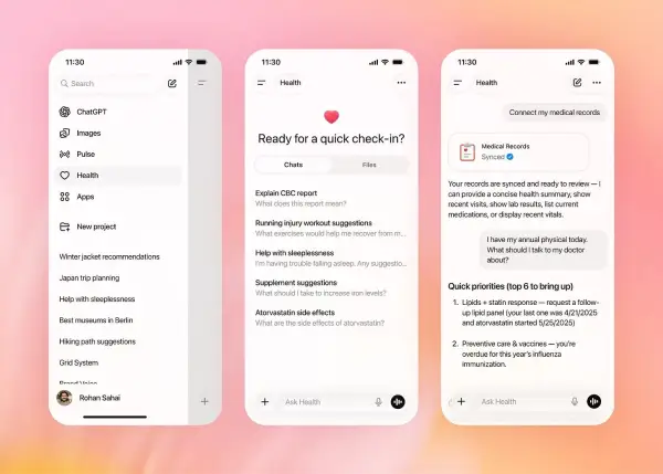 OpenAI Luncurkan ChatGPT Health, Bukan untuk Diagnosis Penyakit