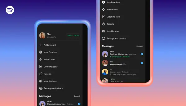 Lagu yang Didengarkan di Spotify Kini Langsung Muncul di Kolom Chat
