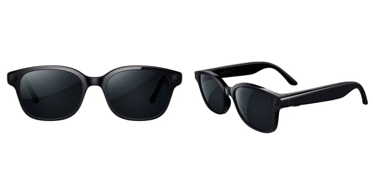Infinix AI Glasses Pro warna Classic Black. (Sumber: Infinix)