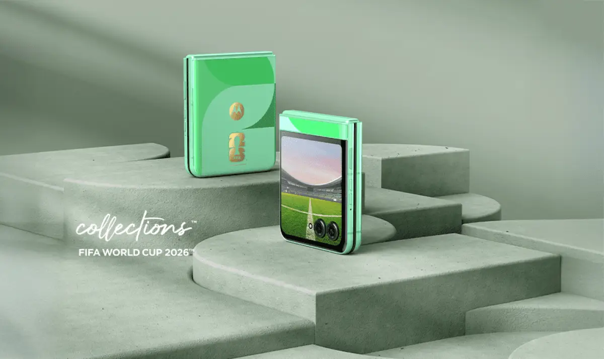 Motorola Razr FIFA World Cup 26TM Edition. (Sumber: Motorola)
