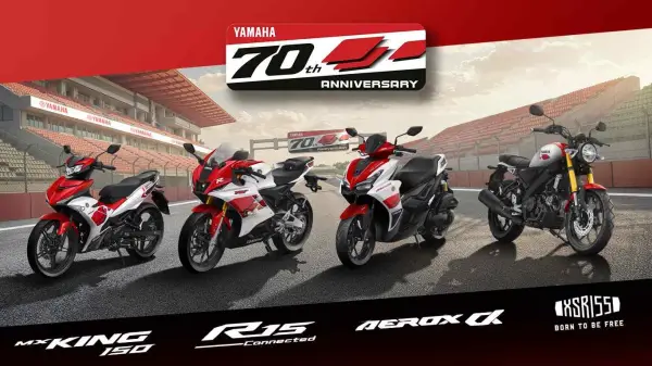 Yamaha 70th Anniversary Special Livery Hadir pada 4 Sepeda Motor Ini