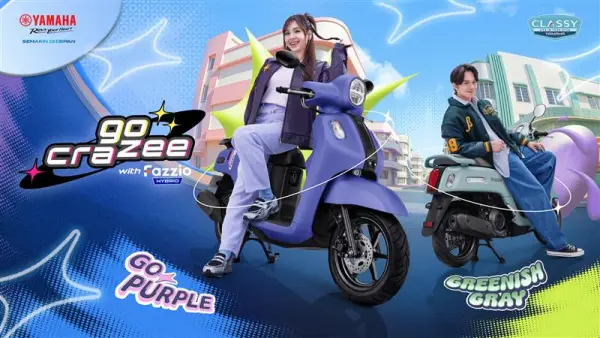 Yamaha Fazzio Hybrid 2026 Hadir dengan Kelir Anyar, Berapa Harganya?