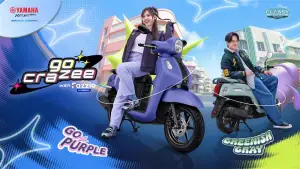 Yamaha Fazzio Hybrid 2025 punya warna-warna baru. (Sumber: Yamaha)