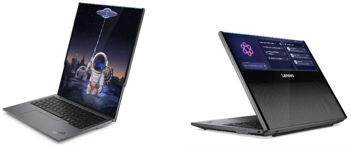 Lenovo ThinkPad Rollable XD Concept. (Sumber: Lenovo)