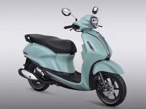 Yamaha Grand Filano Hybrid warna Greenish Gray. (Sumber: Yamaha)