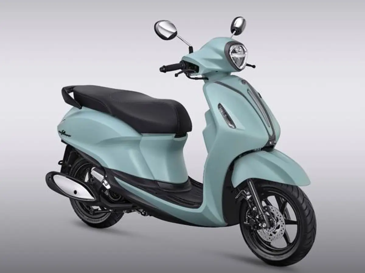 Yamaha Grand Filano Hybrid warna Greenish Gray. (Sumber: Yamaha)