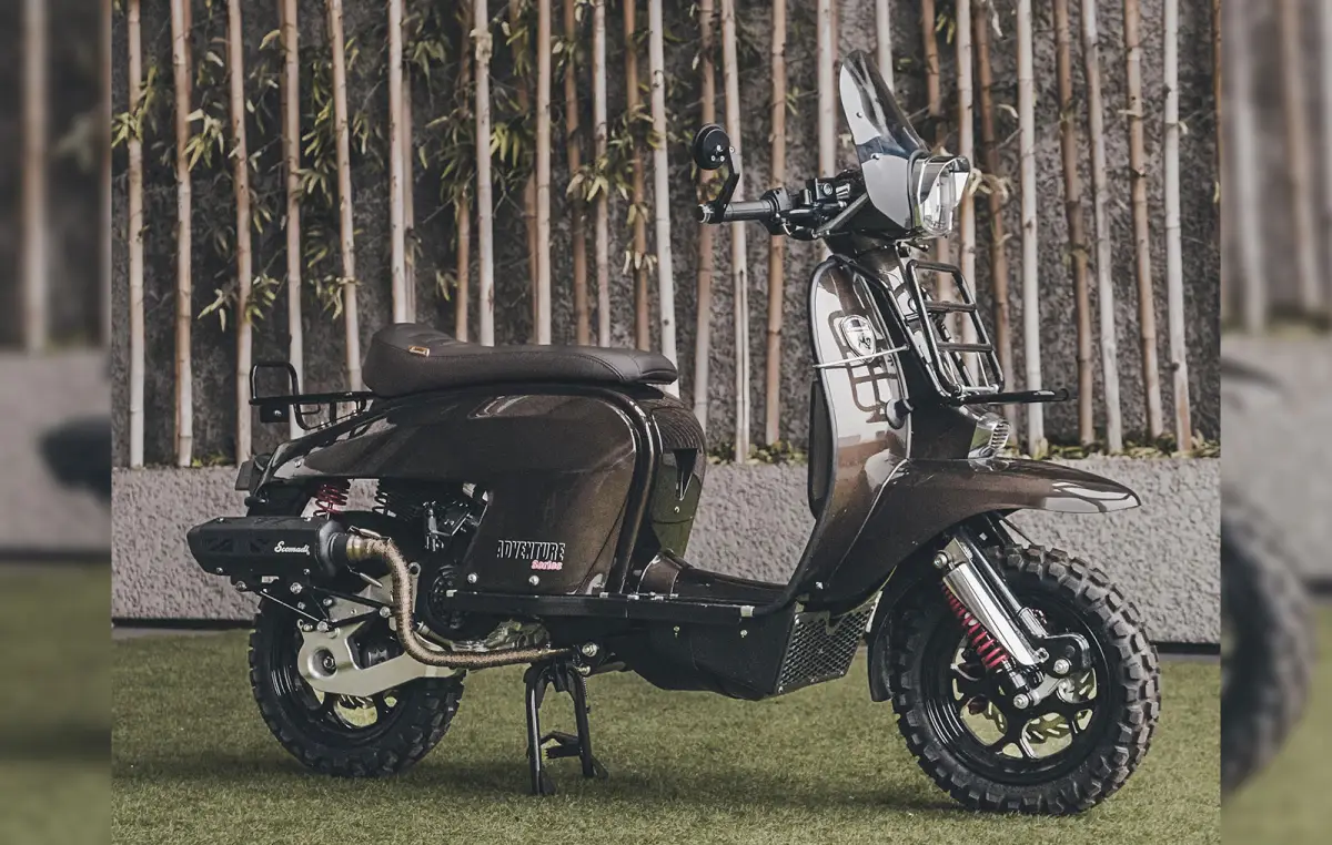 New Scomadi Technica 200i Adventure Dual Shock (DS). (Sumber: Scomadi)