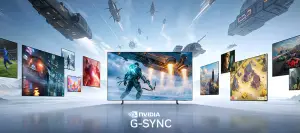 Monitor gaming dan televisi Samsung kini kompatibel dengan Nvidia G-Sync. (Sumber: Samsung)