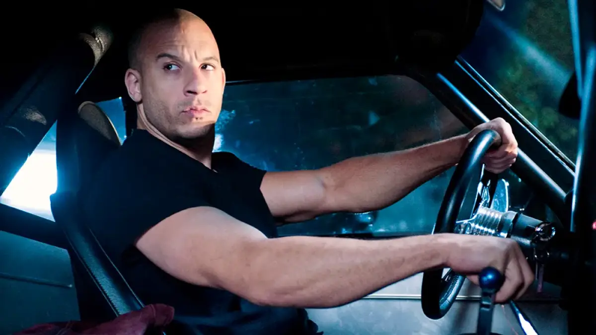 Vin Diesel berperan sebagai Dominic Toretto dalam film Fast and Furious. (Sumber: Universal Pictures)
