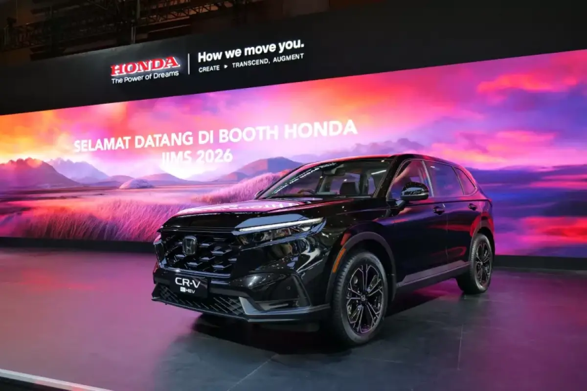 New Honda CR-V e:HEV. (Sumber: Honda)