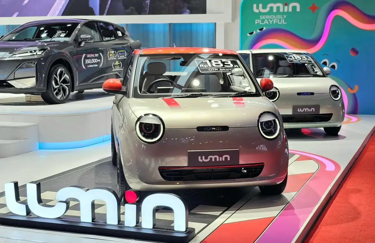 Changan Lumin dengan modifikasi Electro Rush di IIMS 2026. (Sumber: dok. changan)