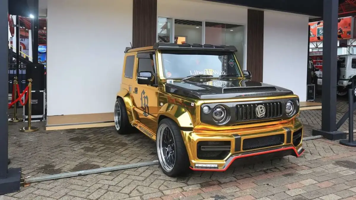 Salah satu pemenang modifikasi Jimny Custom Contest. (Sumber: Suzuki)