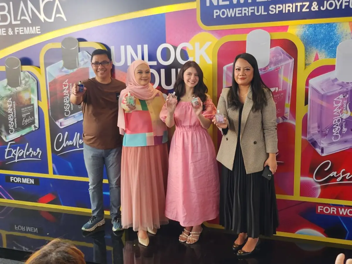 Dua parfum terbaru dari Casablanca. (Sumber: istimewa)