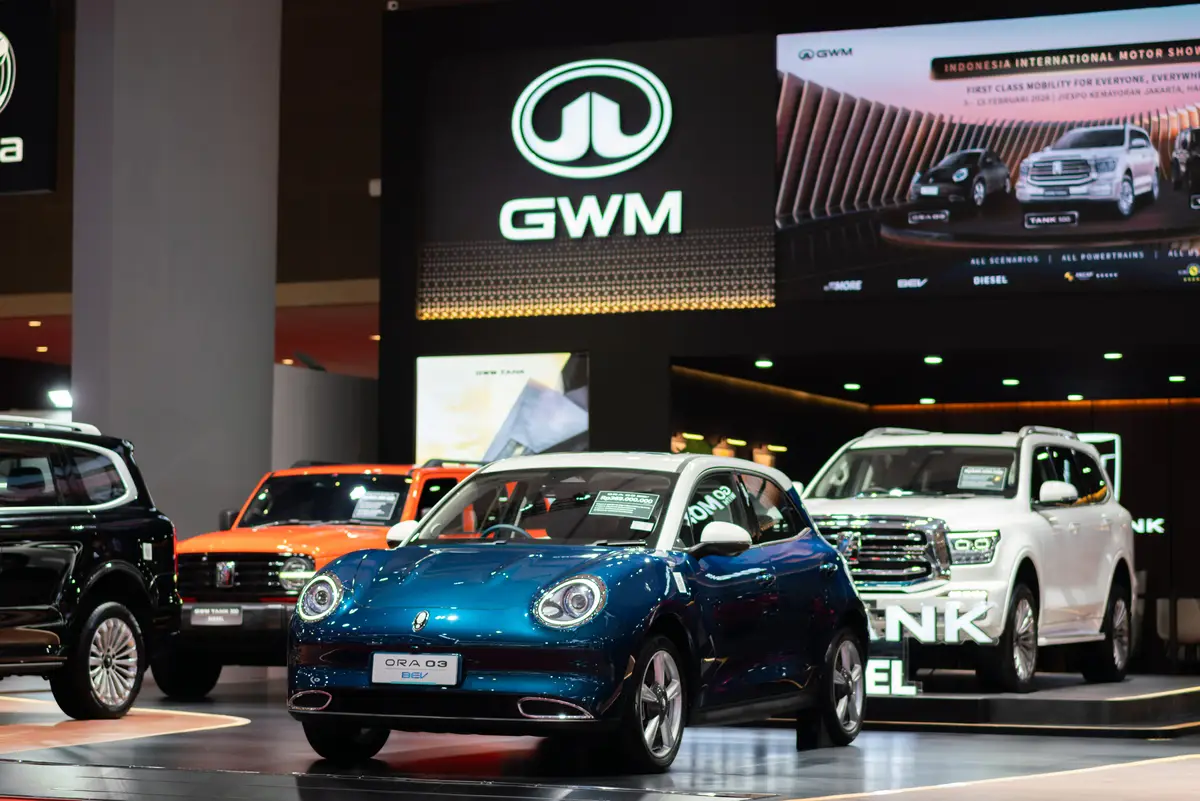 Ilustrasi mobil listrik GWM Ora 03. (Sumber: GWM)