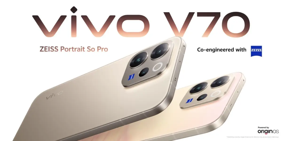 Vivo V70. (Sumber: Vivo)