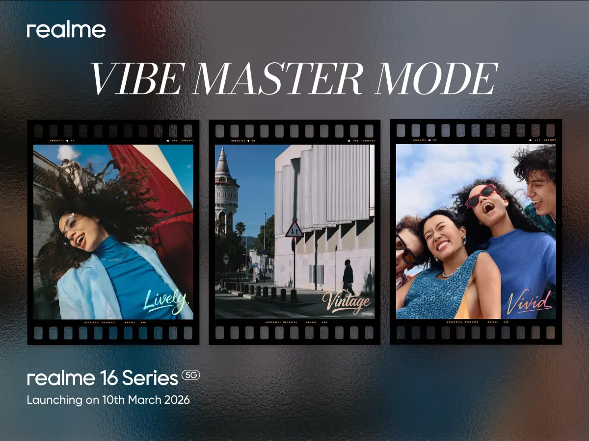Mode Vibe Master pada Realme 16 Series 5G. (Sumber: Realme)