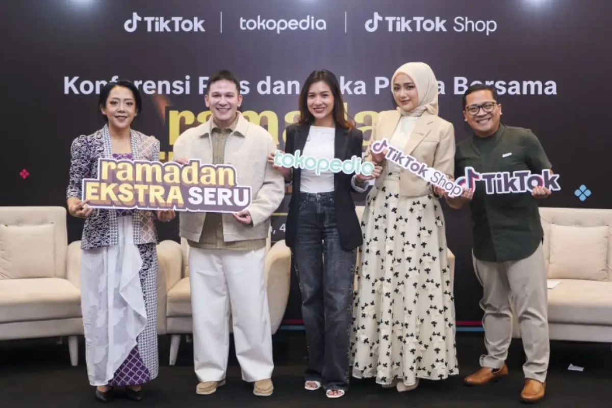 TikTok, TikTok Shop, dan Tokopedia menyelenggarakan program Ramadan Ekstra Seru 2026. (Sumber: istimewa)