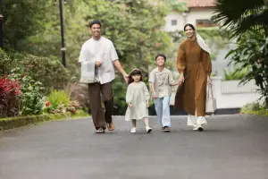 Baju lebaran dari Uniqlo. (Sumber: istimewa)