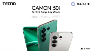 Tecno Camon 50 Series. (Sumber: dok. tecno)