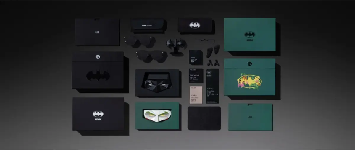 RayNeo Air 4 Pro Batman Edition.