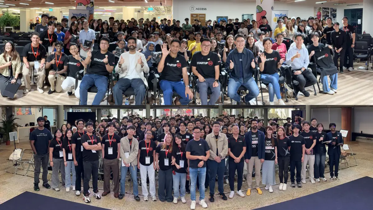 Para peserta My First US$1000 di Singapura. (Sumber: East Ventures)