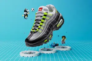 Nike Air Max 95 kolaborasi bersama Lego. (Sumber: Nike)