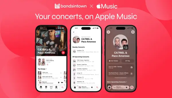 Bandsintown Kini Terintegrasi di Apple Music, Memperkuat Daftar Konser