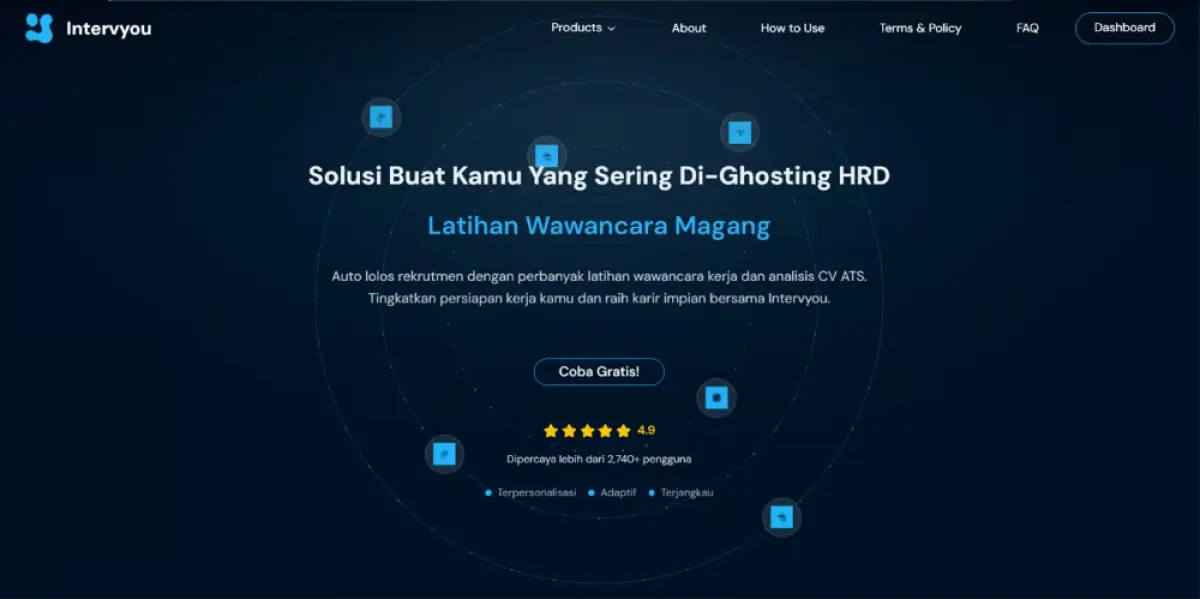 Platform Intervyou. (Sumber: istimewa)