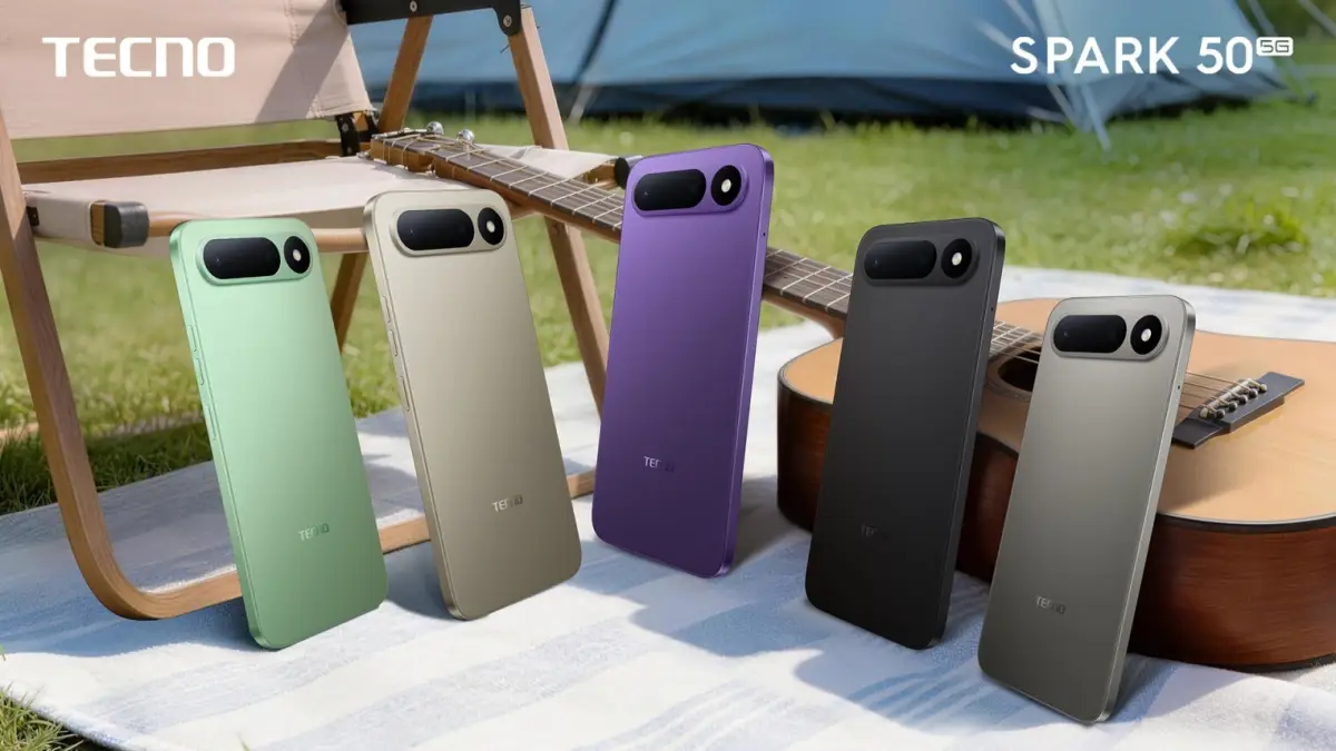 Tecno Spark 50 5G. (Sumber: Tecno)
