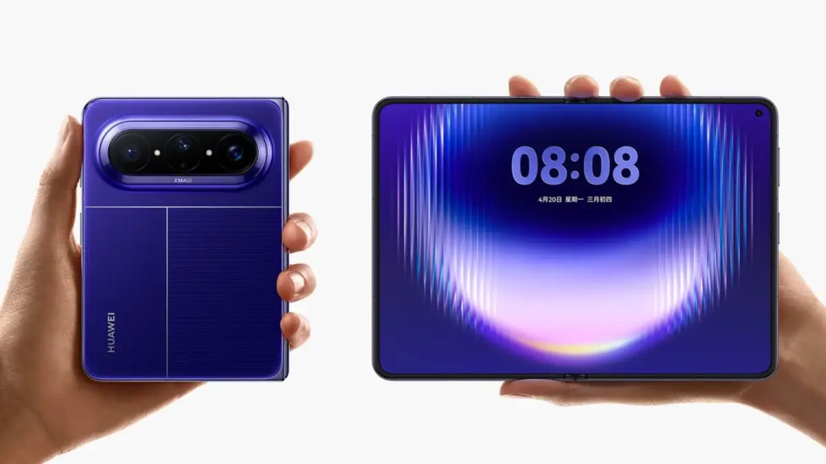 Bocoran tampilan Huawei Pura X Max.