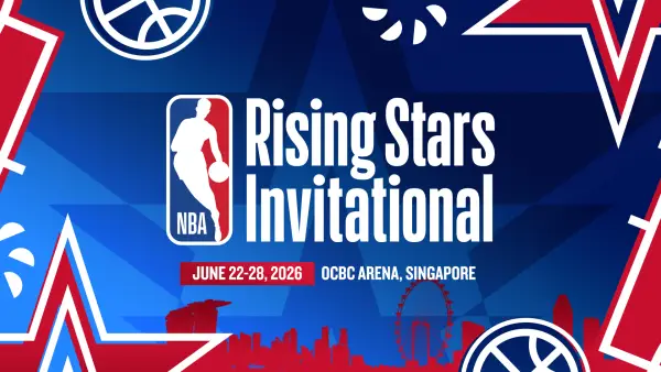 NBA Rising Stars Invitational Digelar di Singapura pada 22-28 Juni 2026