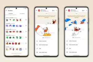 Pelanggan WhatsApp Plus akan mendapatkan akses ke paket stiker premium. (Sumber: istimewa)