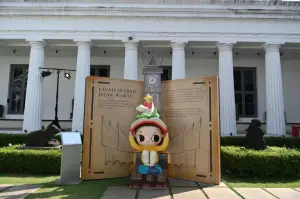 Pop Mart x TikTok Live tampilkan budaya lokal lewat Nyota. (Sumber: istimewa)